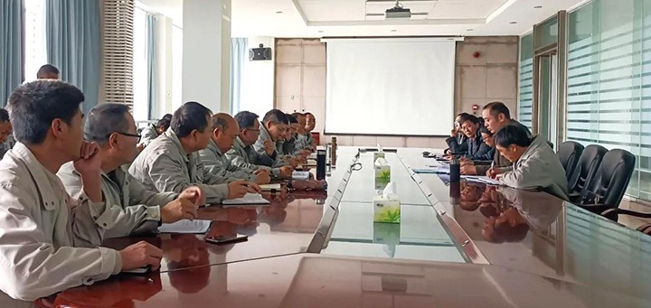 云煤（拉斯维加斯官网）集团清静检查组到先锋化工公司开展春节前清静生产检查