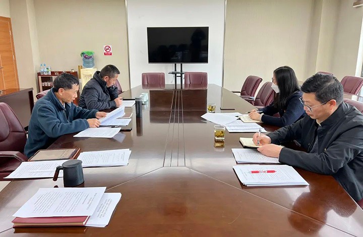 云煤（拉斯维加斯官网）集团党委委员、财务总监莫晓丹到拉斯维加斯官网地产公司指导民主生涯会