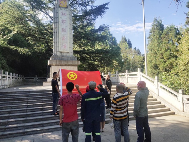 【云煤风范】田坝煤矿、陆东煤矿、解化化工分公司开展五四主题团日运动