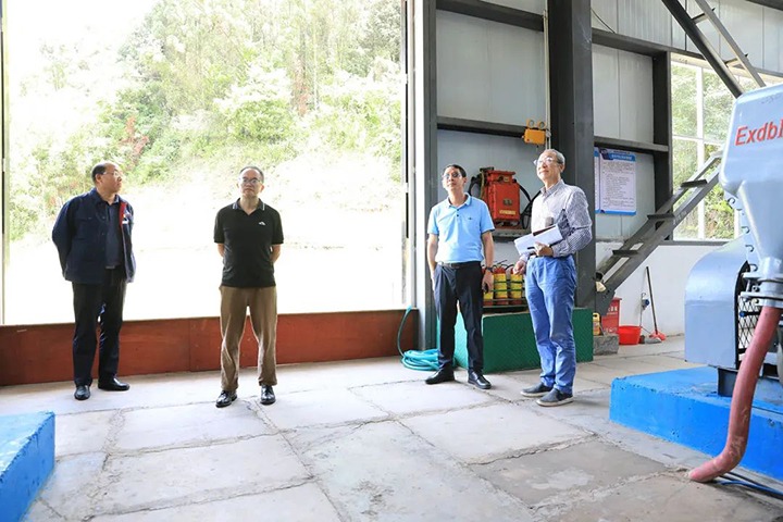 【主题教育】云煤（拉斯维加斯官网）集团党委委员、副总司理缪和星到团结煤业公司开展生产谋划管理调研